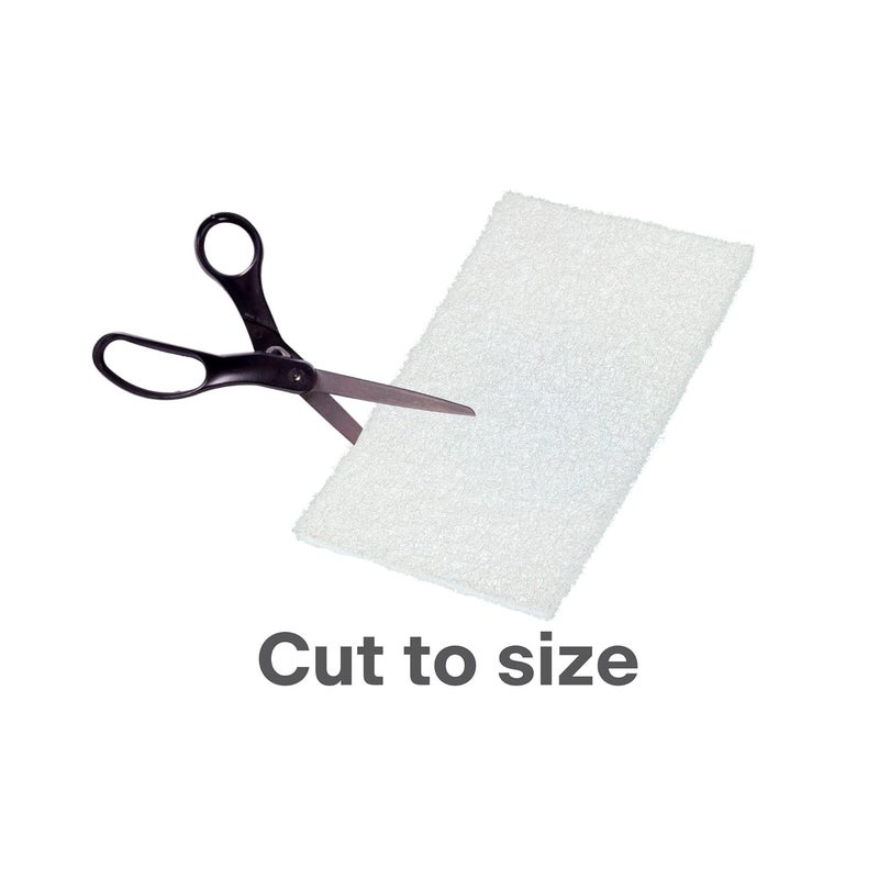 VSM 10-Pack: 6" x 9", White - Fine, Non-Woven Hand Pad, Rust and Oxidation Resistant, Multipurpose Abrasive Scrub Pad for Finishing and Cleaning - Image 4